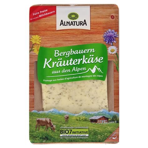 Livraison à domicile Alnatura Fromage tranchettes Bio aux Herbes 125g