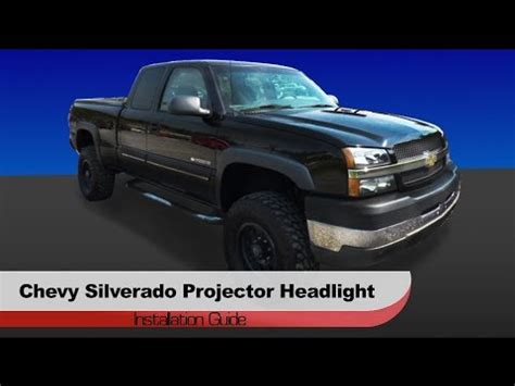 Spyder Auto Installation Chevrolet Silverado Projector Head