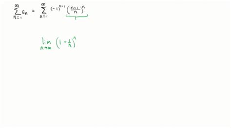 SOLVED State Whether Each Of The Following Series Converges Absolutely