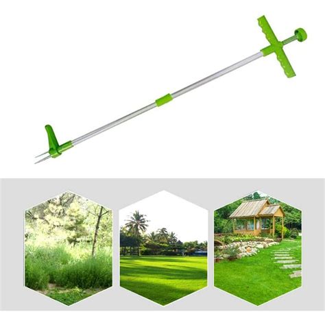 Weed Extractor Telescopic Weeding Tool Manual Weed Puller Lawn