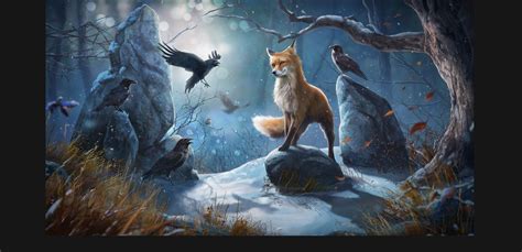 Fantasy Fox Wallpapers - Top Free Fantasy Fox Backgrounds - WallpaperAccess