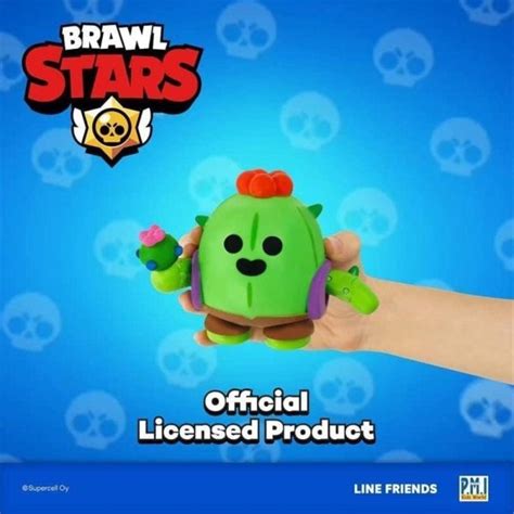 Brawl Stars Action Figure Pack Cm Spike Lila F E Purple