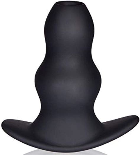 Amazon Anchor Butt Plug Hollow Anal Beads Anal Plug Silicone Open Wide Tunnel Plug Sex Toys