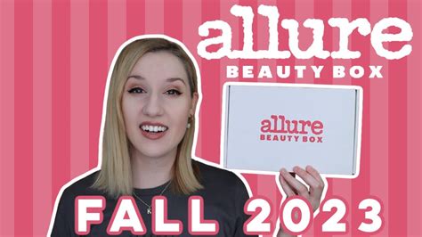 Allure Beauty Box September 2023 YouTube