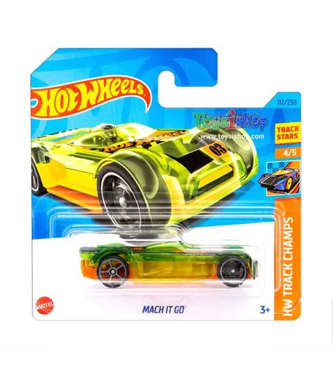 Hot Wheels Mach It Go Hw Track Champs