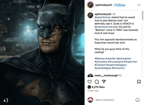 See Alan Ritchson As Batman After Fans Support His Casting | GIANT ...