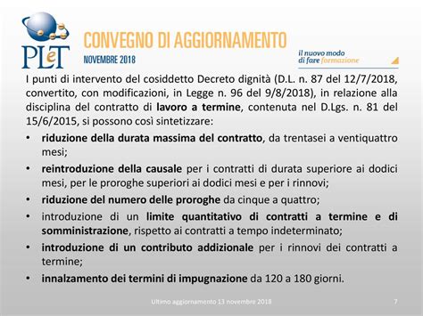 Decreto Dignit Prime Interpretazioni Ppt Scaricare