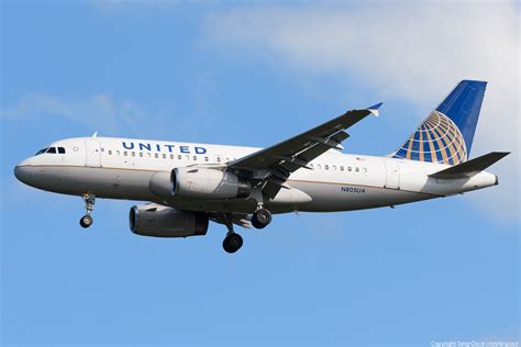 United Airlines Airbus A N Ua Photo Netairspace