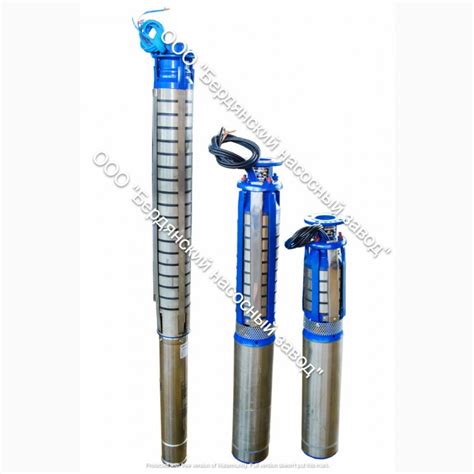 Вертикальные насосы |Глубинные насосы ЭЦВ | Бердянский Насосный завод ...