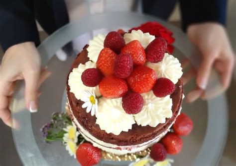Red Velvet Naked Cake De Coco