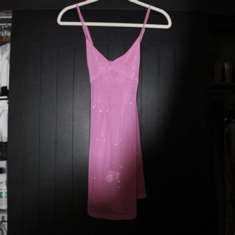 Sparkly Pink Lingerie Slip Beautiful Slip Perfect Depop