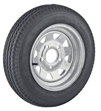 Inch Galvanized Steel Spoke Trailer Wheel X Trailer Tire