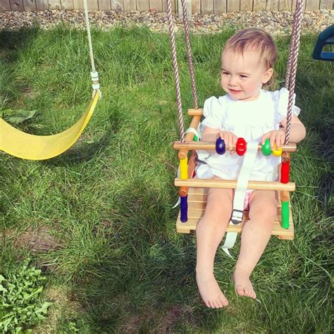 The wooden baby swing that instagram loved... - Toby and Roo