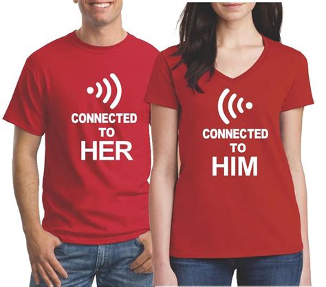 Husband And Wife Matching Couples Shirts Our T Shirt Shack Couple T