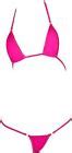 Linvme Women S Extreme Sexy Hot Silk Micro Bikinis Set One Size Rose Red Ebay