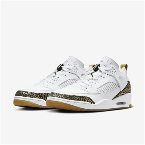 Jordan Spizike Low White Metallic Gold Hj Nice Kicks