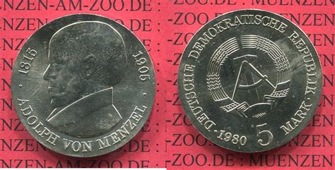 Ddr Gdr Eastern Germany Mark Gedenkm Nze Commemorative Coin Ddr