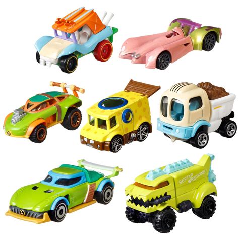 Hot Wheels Nickelodeon Character Car Mix Case
