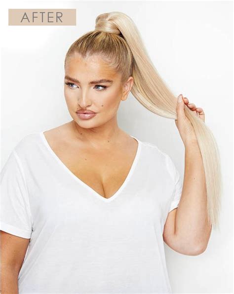 Inch Super Sleek Invisi Ponytail La Blonde Beauty Works
