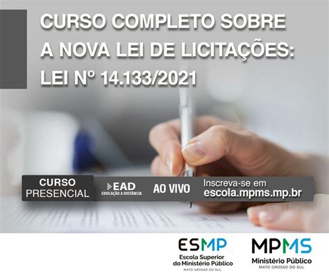 Curso Completo Sobre a Nova Lei de Licitações Lei 14 133 21 Portal