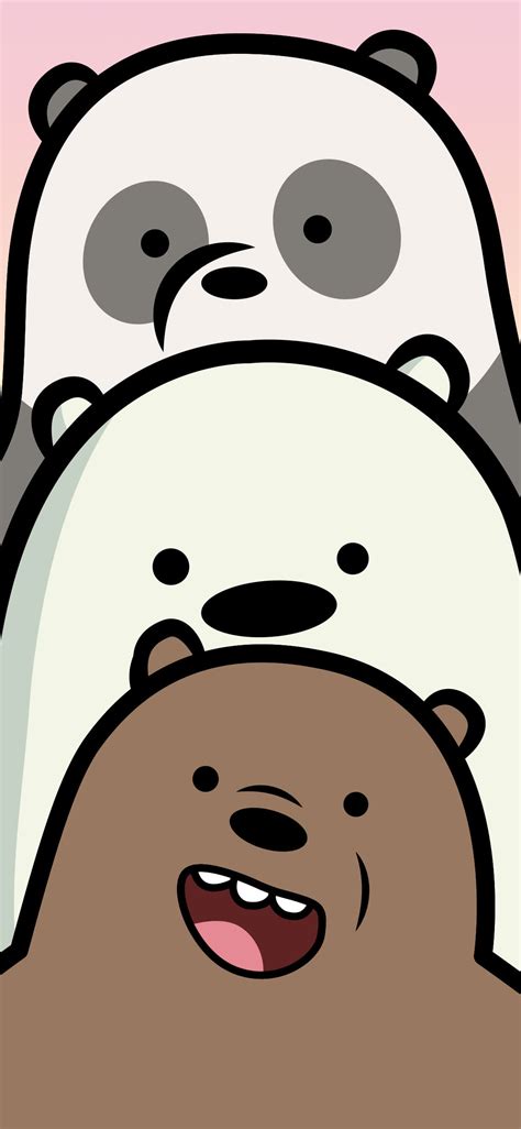 bare bears desktop mobile wallpapers vector ai eps designbolts