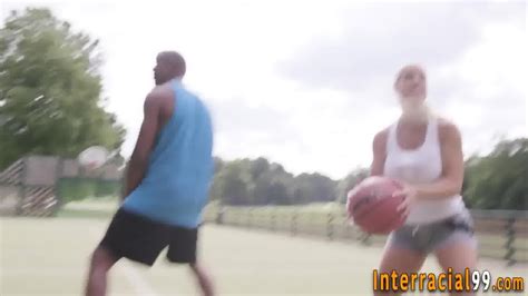 Babe Gets Interracial Cum