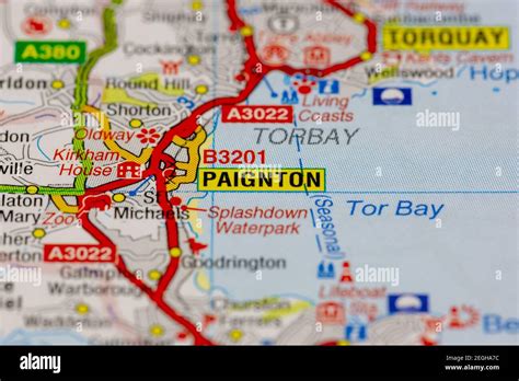 Paignton Map Hi Res Stock Photography And Images Alamy