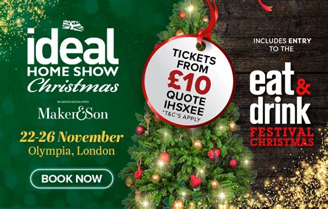 Whats On At The Ideal Home Show Christmas