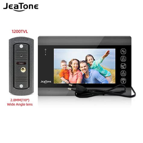 Jeatone Smart Home Video Intercom For The Apartment 1200TVL Video