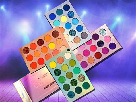 Beauty Glazed Color Board Eyeshadow Palette Color Box Packaging