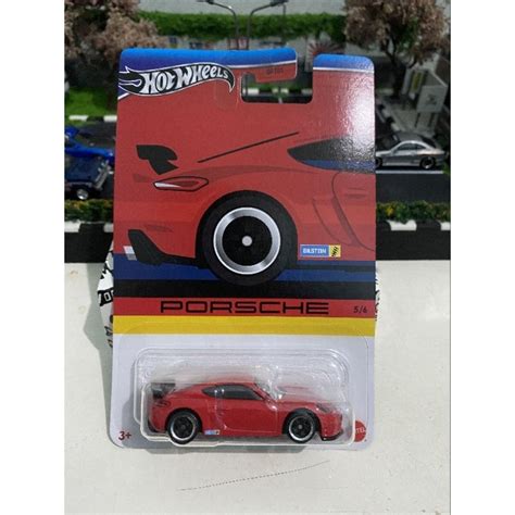 Jual Hot Wheels Porsche 718 Cayman Gt4 Series 2024 Shopee Indonesia