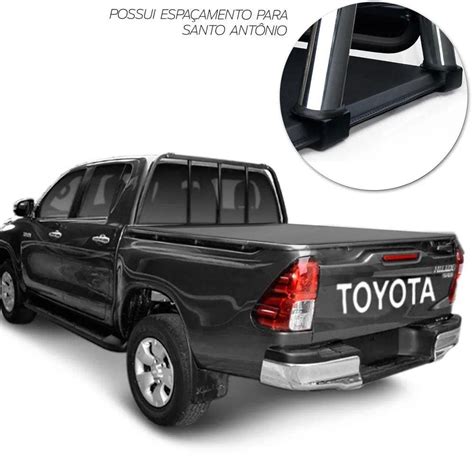 Calha Chuva Hilux 2016 2017 2018 Cabine Dupla 4 Portas Toyota Extra