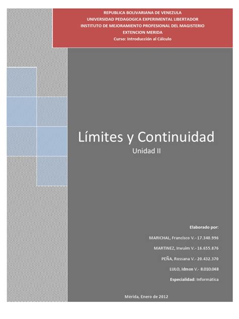 Pdf Unidad Ii L Mites Y Continuidad Dokumen Tips