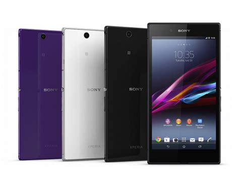 Представлен 6,44-дюймовый планшетофон Sony Xperia Z Ultra