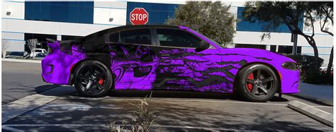 Splatterpack Wrap Digitally Printed Wrap For Dodge Charge Scat Pack