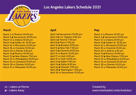 Los Angeles Lakers Schedule 2024 Pdf - Norri Latrena