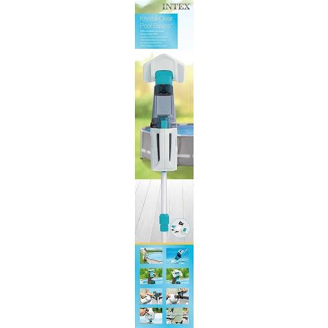 Intex 28626 Vacuum Aspiratore Ricaricabile Zr100 Piscina Spa Fuori Terra