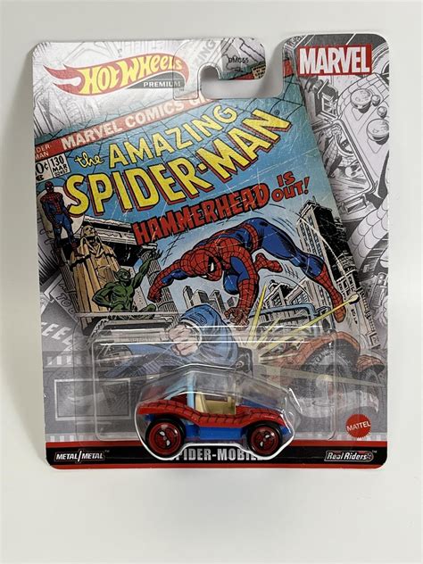 Toy Vehicles Marvel Hot Wheels Super Mobile The Amazing Spiderman