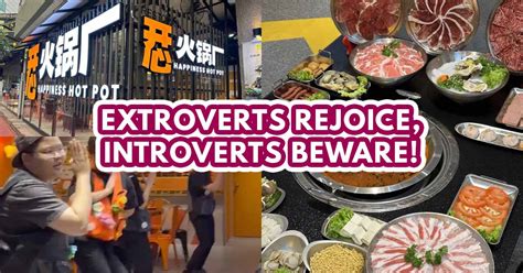 New In Town Happiness Hot Pot Dancing Hotpot Restaurant With Signature Fish Maw Soup