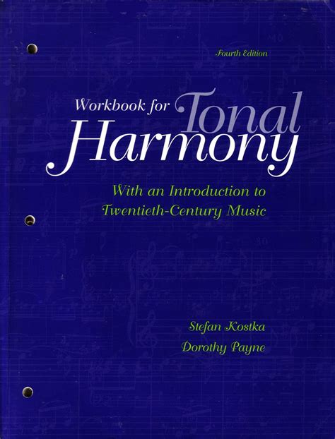Payne Tonal Harmony Workbook Answer Key