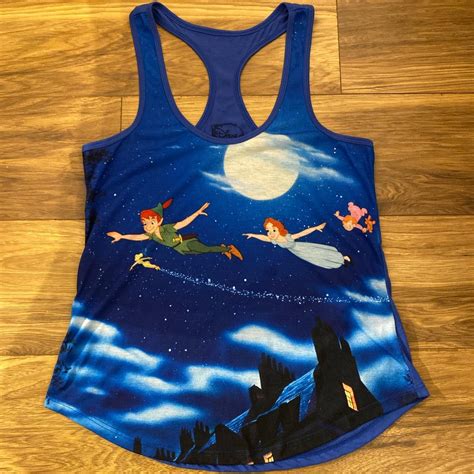 Hot Topic Peter Pan Disney Top Size L Almost Brand Depop