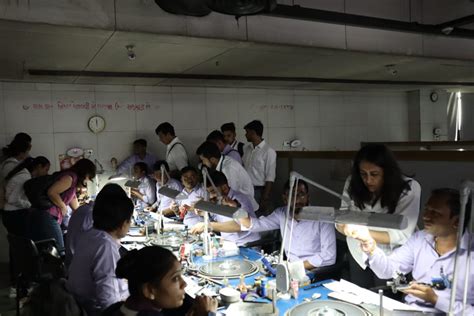 Students of Gems & Diamond Visited Hari Krishna Exports