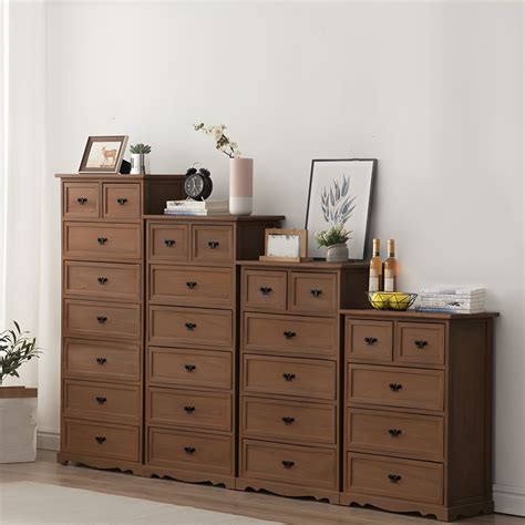 12 W Vertical Lingerie Chest Traditional Bedroom Storage Chest With