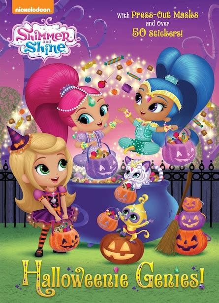 Halloweenie Genies Shimmer And Shine Book By Golden Books Paperback Digo Ca