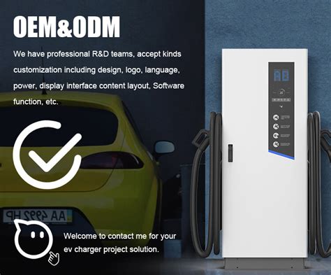 Kinouwell Kw Electric Vehicle Dc Fast Charger Charging Station With