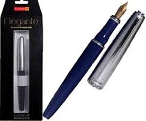 Kokuyo Camlin Ltd Elegante Fountain Pen Blue Amazon In Office Products