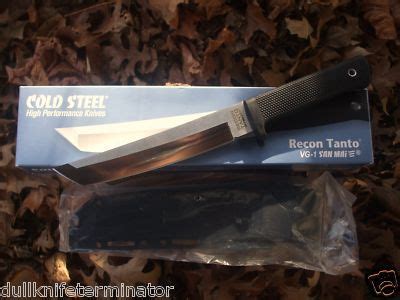 Cold Steel Recon Tanto San Mai Combat Knife 13rtsm New 132147702