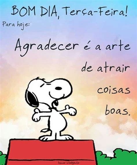 Snoopy Bom Dia No Instagram Bom Dia Ter A Feira Em Mensagem