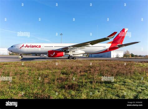 Stored Ex Avianca Airbus A330 300 With Registration D AAAV Stock Photo