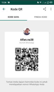 Cara Melihat Kode Qr WhatsApp Sendiri Di Hp Android Terbaru WAFBIG